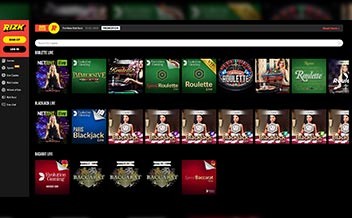 Screenshot 4 Rizk Casino